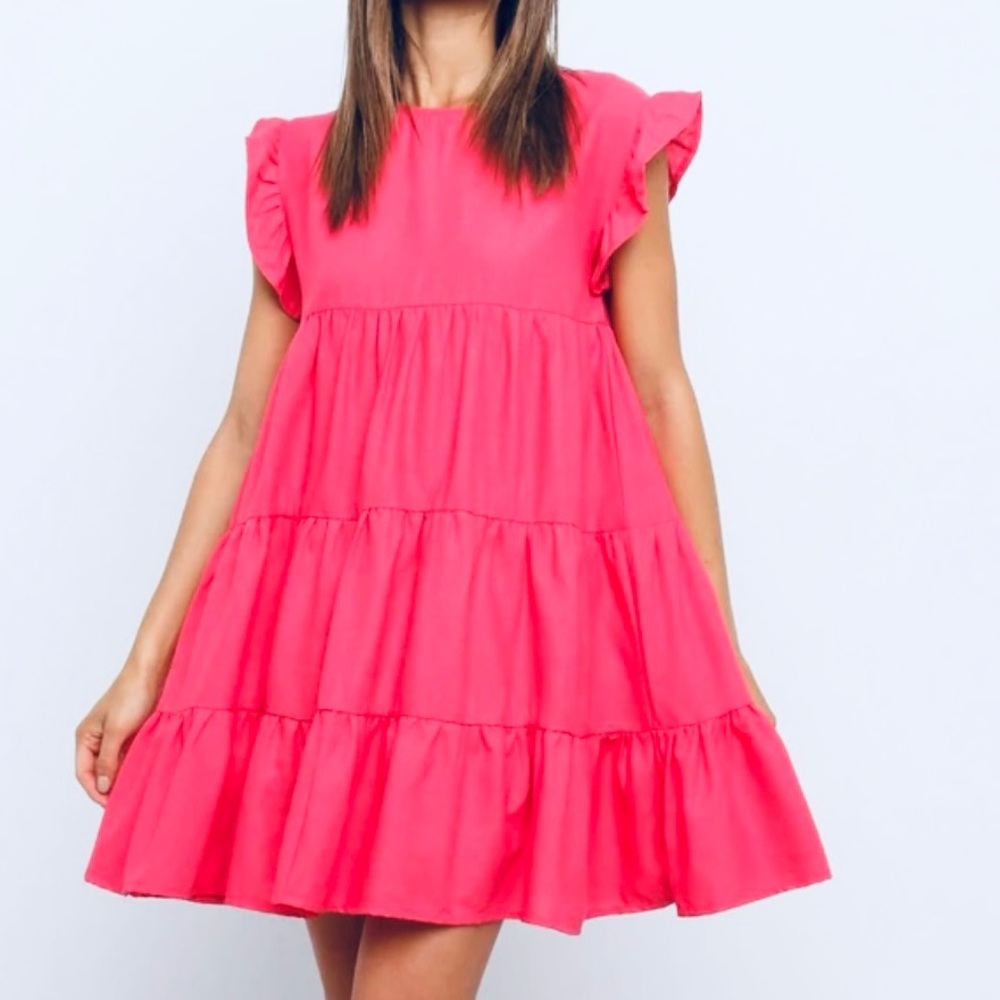 Beautiful pink dress from Petal and Pup 👗